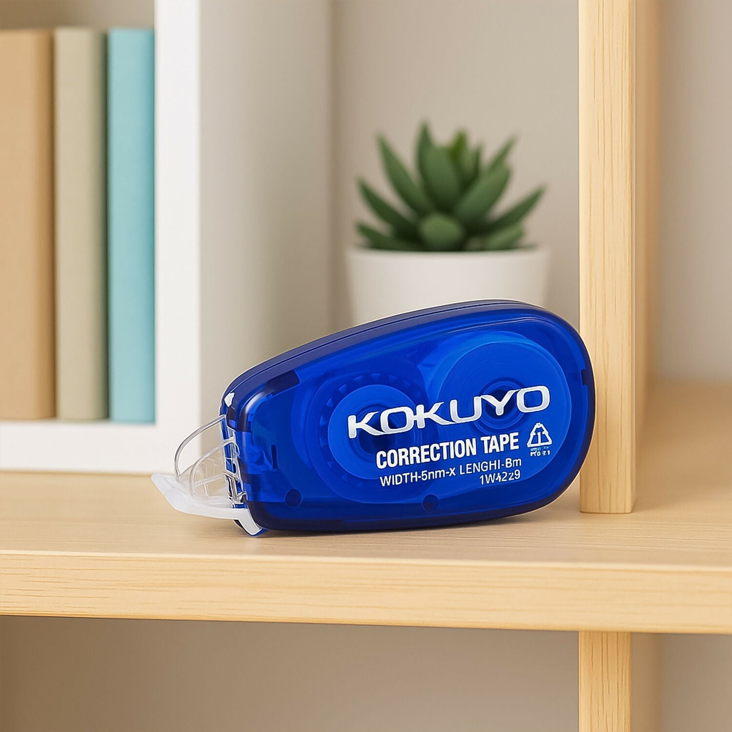 Kokuyo Correction Tape Compact Roller Applicator, 6m Length × 5mm Width