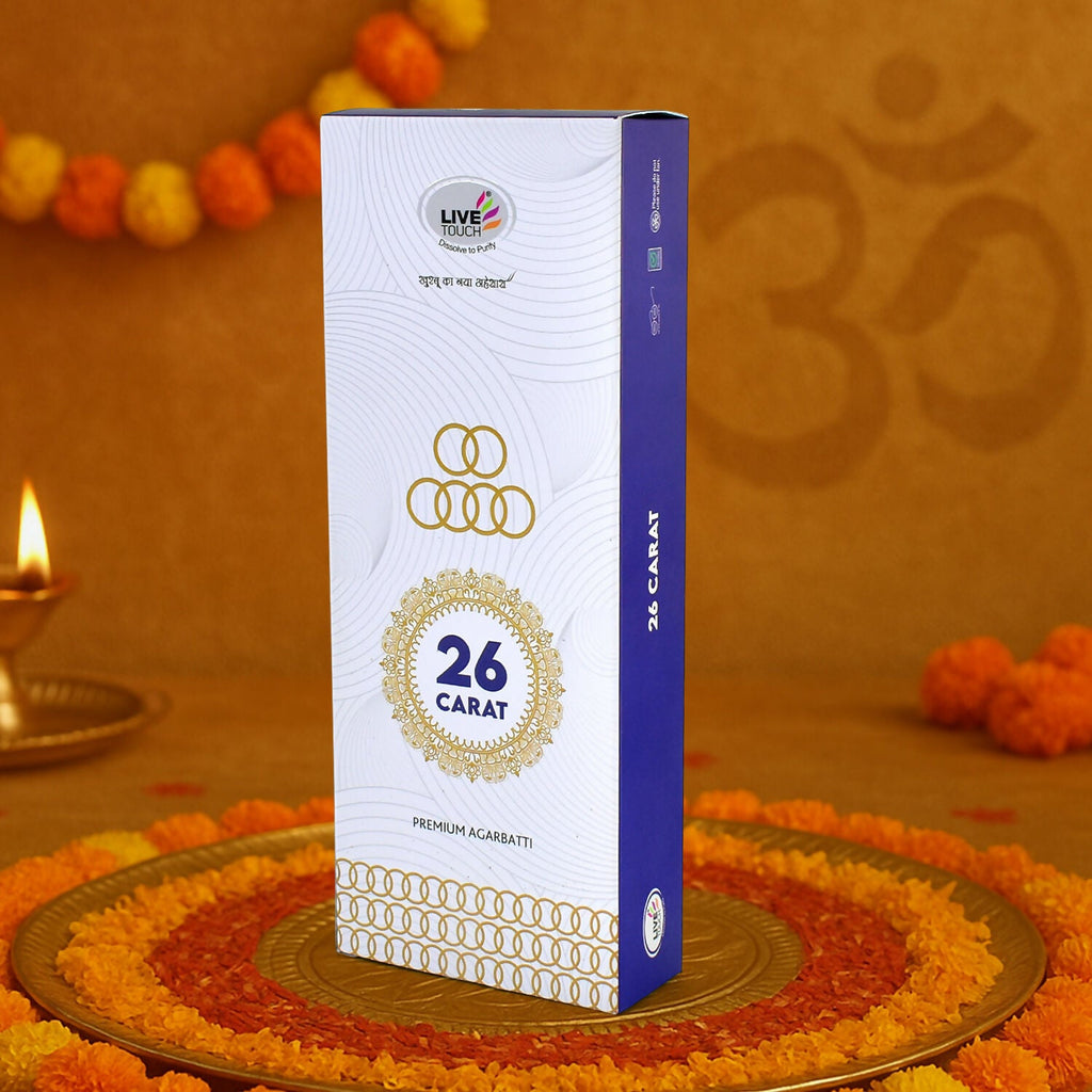 26 Carat Premium Dry Masala Stick Agarbatti (1Box/250Gm)