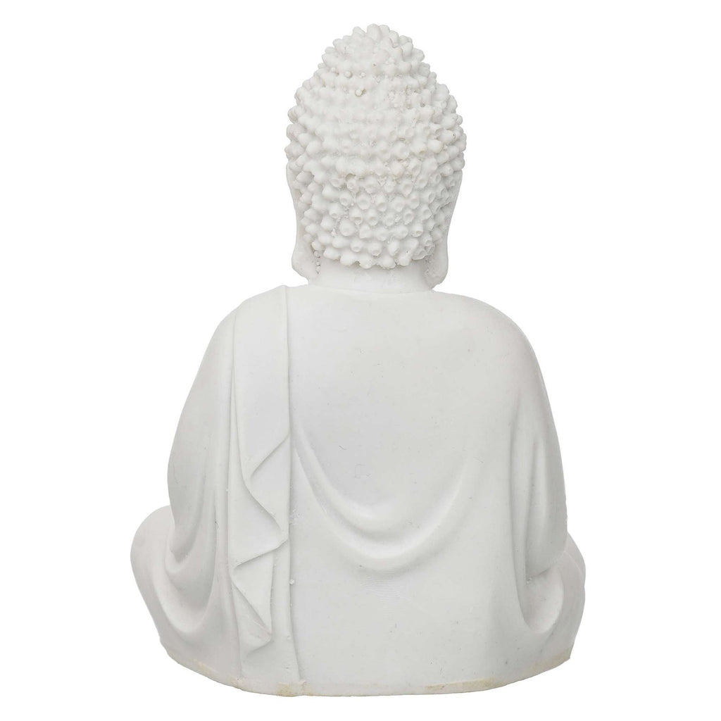 marble Meditating Buddha/Buddh/Gautam Buddha Statue Lord Figurine/Idol/Murti Gift Items Showpiece for HomeDecor Decoration Gifting