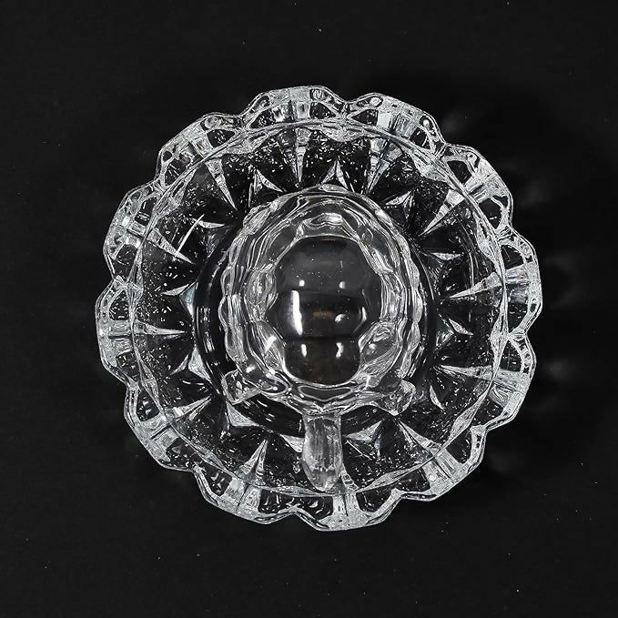Crystal Turtle Decorative tray Crystal Tortoise Glass Kachua with Beautiful Bowl Plate Fengshui Vastu Set for Good Luck Feng Shui Turtle Best Gift for Office Showcase Showpiece and Home Décor