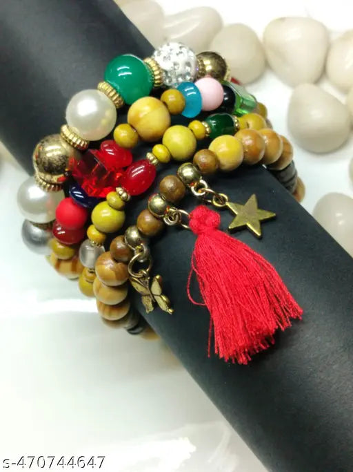 Combo of Multicolored Bracelets