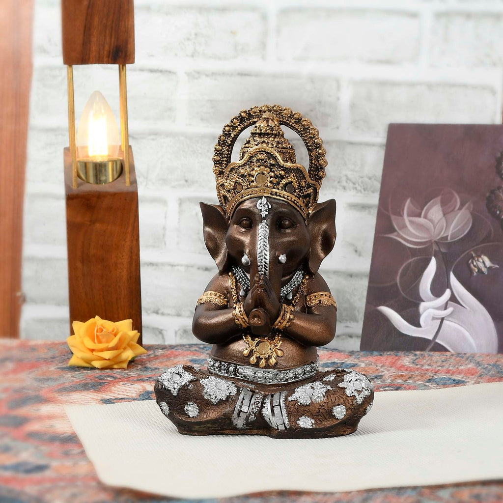 Lord Ganesha Ganesh ji Idol Ganpati Showpiece