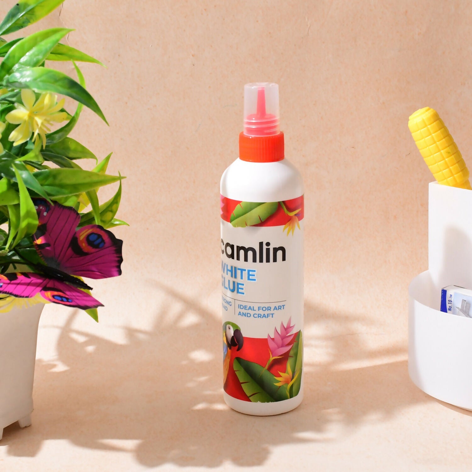 Camlin White Glue 200g Strong Bond Adhesive for Art and Craft